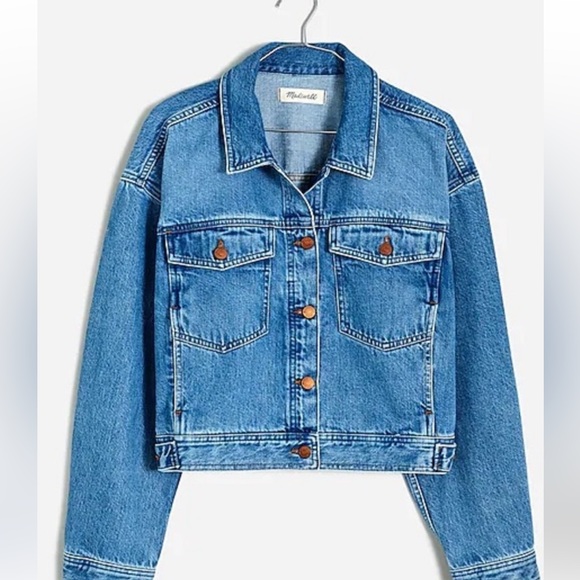 Madewell Denim Jacket in Greyhart wash - Picture 2 of 9